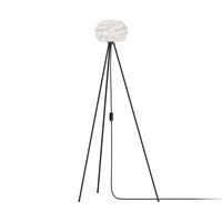 Lampada da Terra Eos Tripod Micro Bianco con Gambe Nero