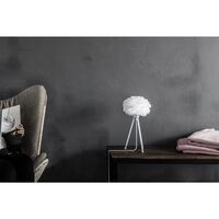 Lámpara de Mesa Trípode Eos Micro Blanco con Patas en Blanco