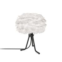 Lampe à Poser de Table Eos Micro Blanc avec Pieds Noir