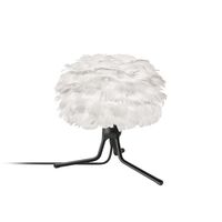 Lampe à Poser de Table Eos Micro Blanc avec Pieds Noir