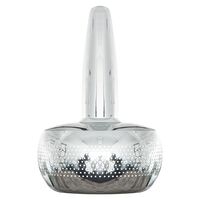 Lampa Wisząca Clava z Rozetą, Polerowana Stal/ Czarny