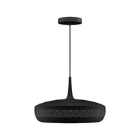 Clava Dine Pendant With Rosette Black