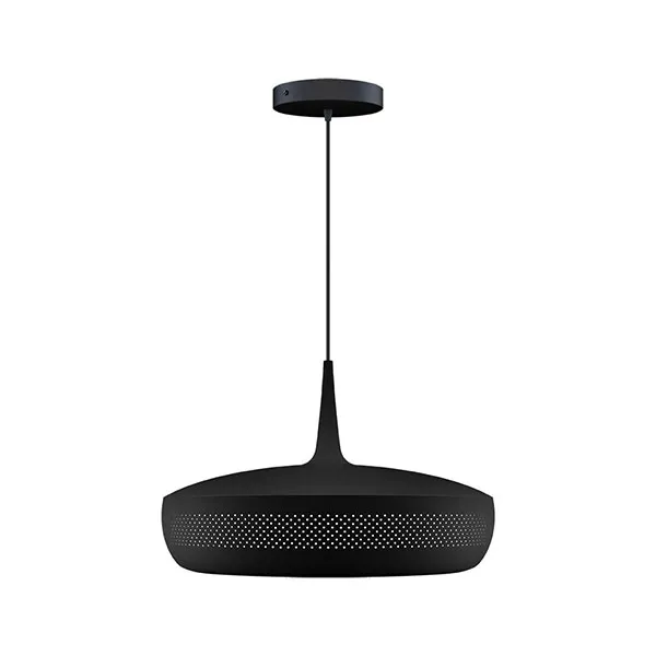 Clava Dine Pendant With Rosette Black
