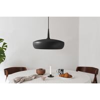 Clava Dine Pendant With Rosette Black