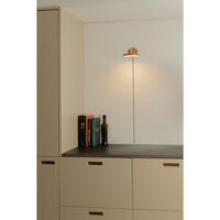 Asteria Applique Lunga Cablato Bianco Perla