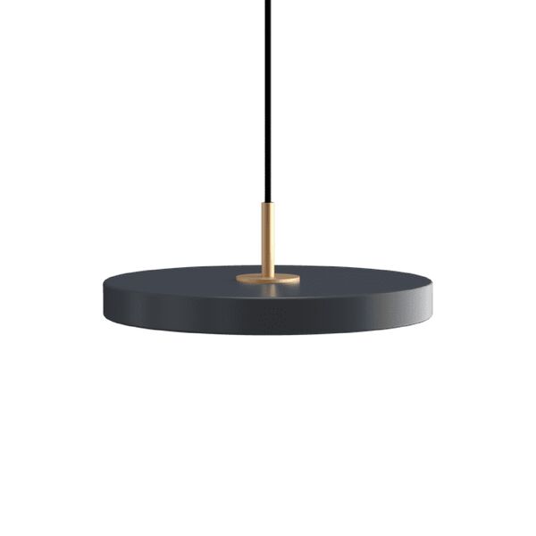 Suspension Asteria Plus Mini Suspension Anthracite/ Laiton