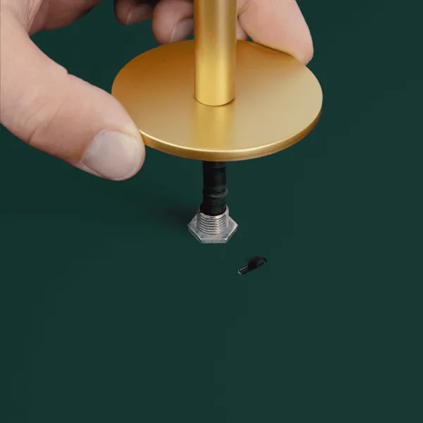 Asteria Plus Mini Pendelleuchte Waldgrün/ Messing