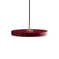 Asteria Plus Mini Pendel Ruby Red/Messing