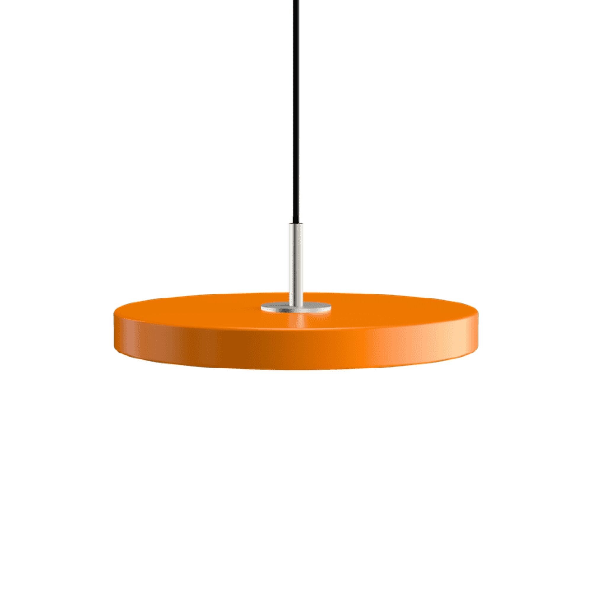 Asteria Plus Mini Taklampe Nuance Oransje/Stål