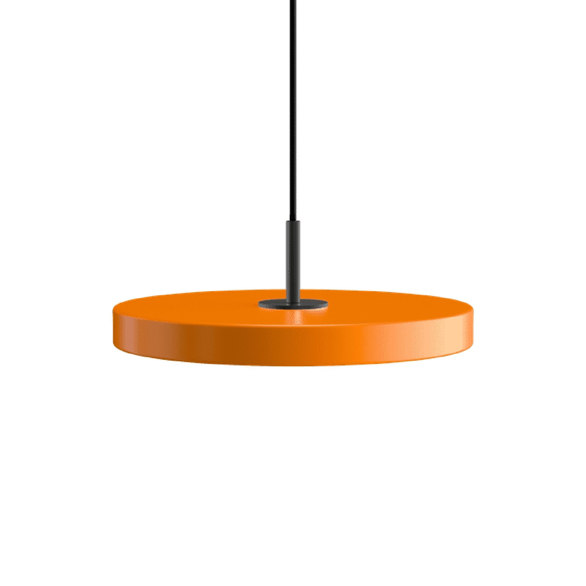 Asteria Plus Mini Taklampe Shade Oransje/Sort