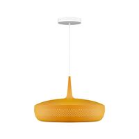 Clava Dine Pendelleuchte mit Rosette Gelb/ Weiß