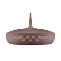Clava Dine Pendant With Rosette Dark Brown/ Black