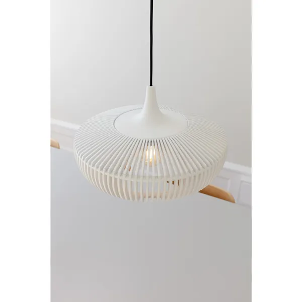 Pantalla de Madera Clava Dine Blanco