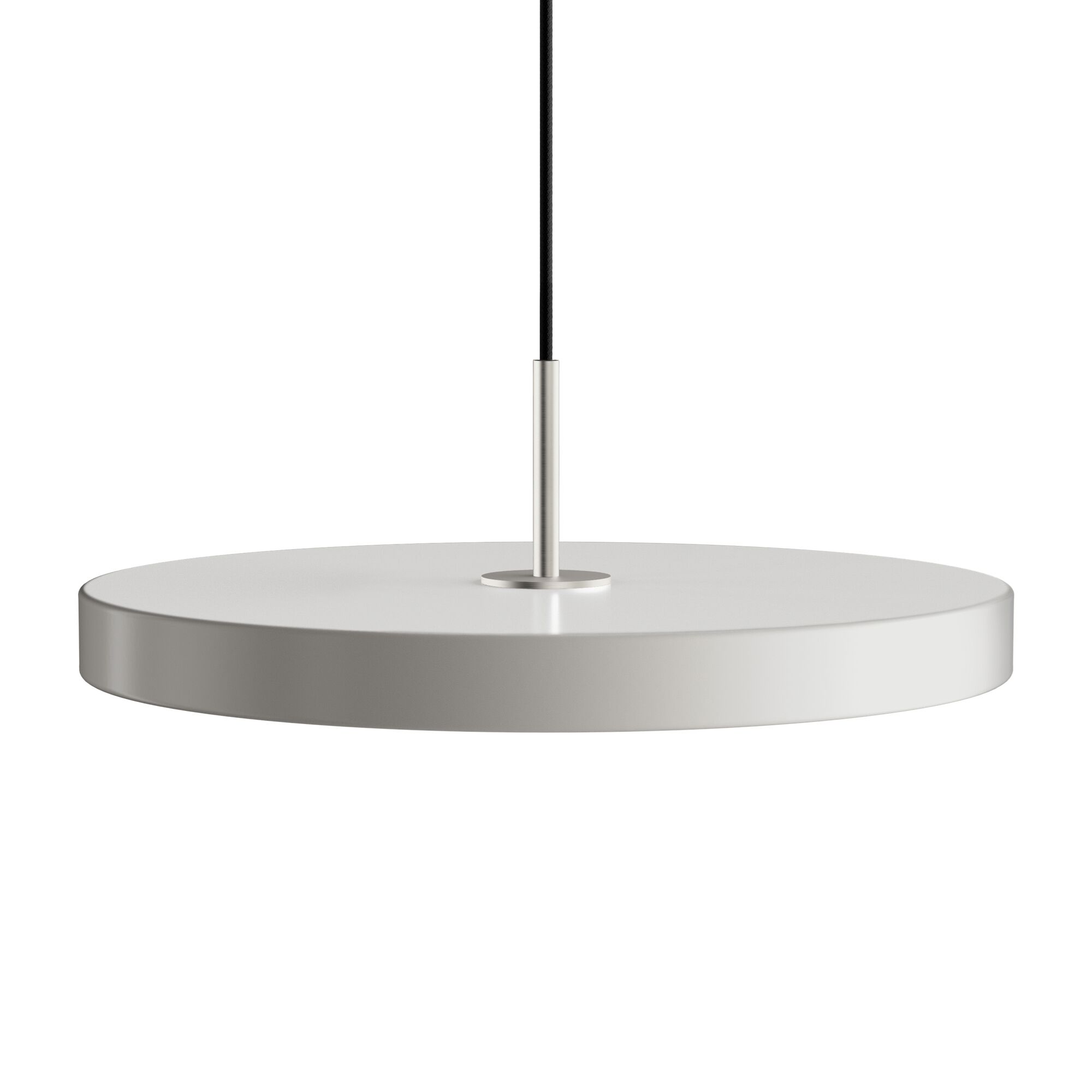 Asteria Taklampe Medium Nuance Mist Med Ståltopp