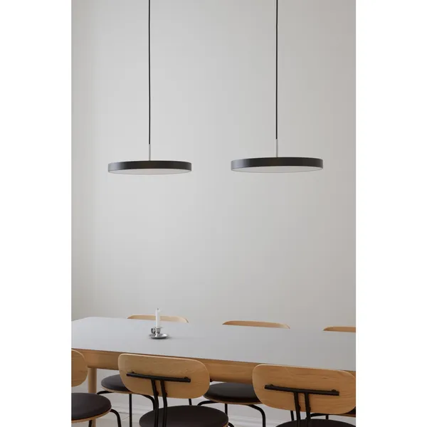 Asteria Pendel Medium Nuance Mist Med Stål Top