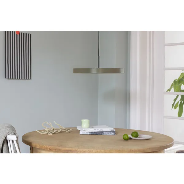 Asteria Pendel Medium Nuance Mist Med Stål Top