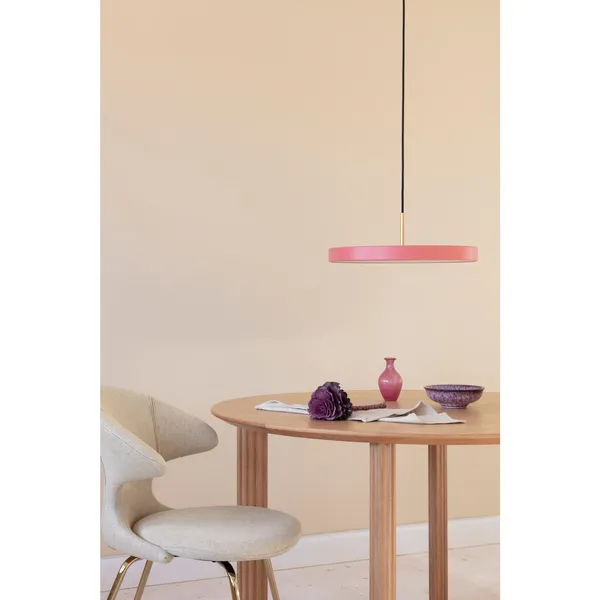 Asteria Pendel Medium Taupe Med Stål Top