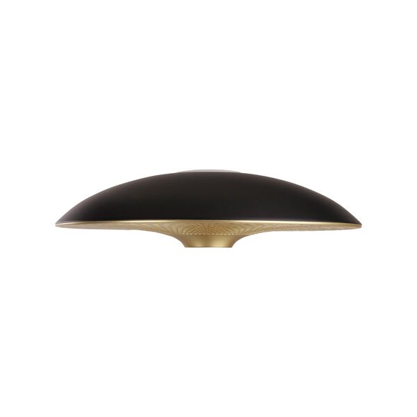 Abat-jour Manta Ray Noir/ Laiton