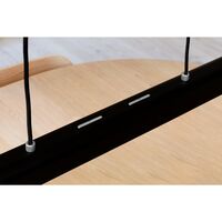 Hazel Branch Pendant 100 Black/Steel