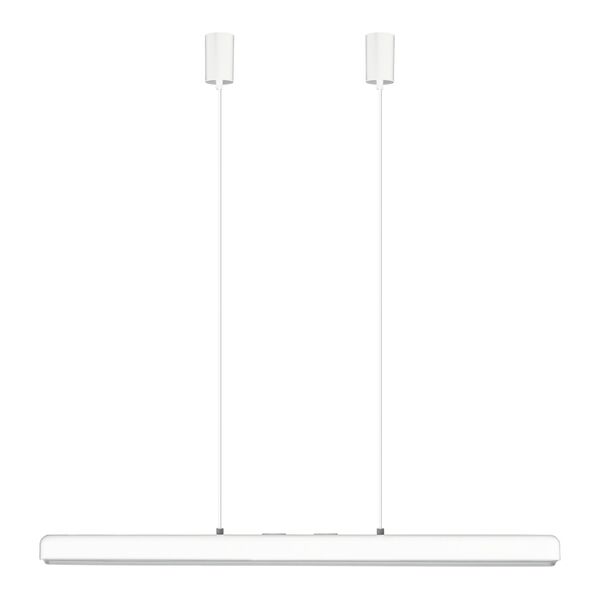 Hazel Branch Pendant 100 White/Steel
