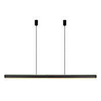 Hazel Branch Pendant 150 Black/ Brass