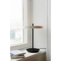 Asteria Table Lamp Pearl White/ Black