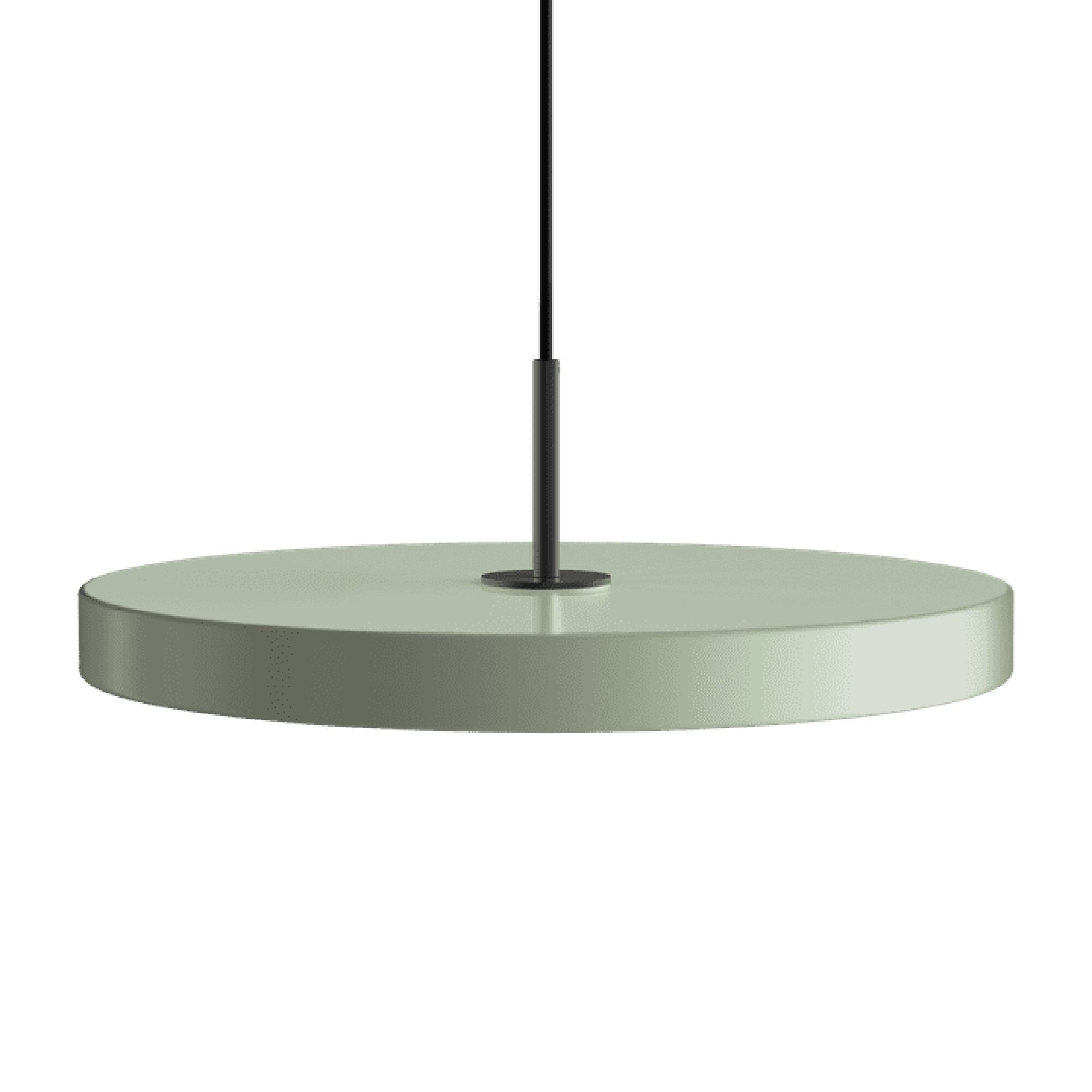 Asteria Plus Medium Taklampe Nuance Olive/ Sort