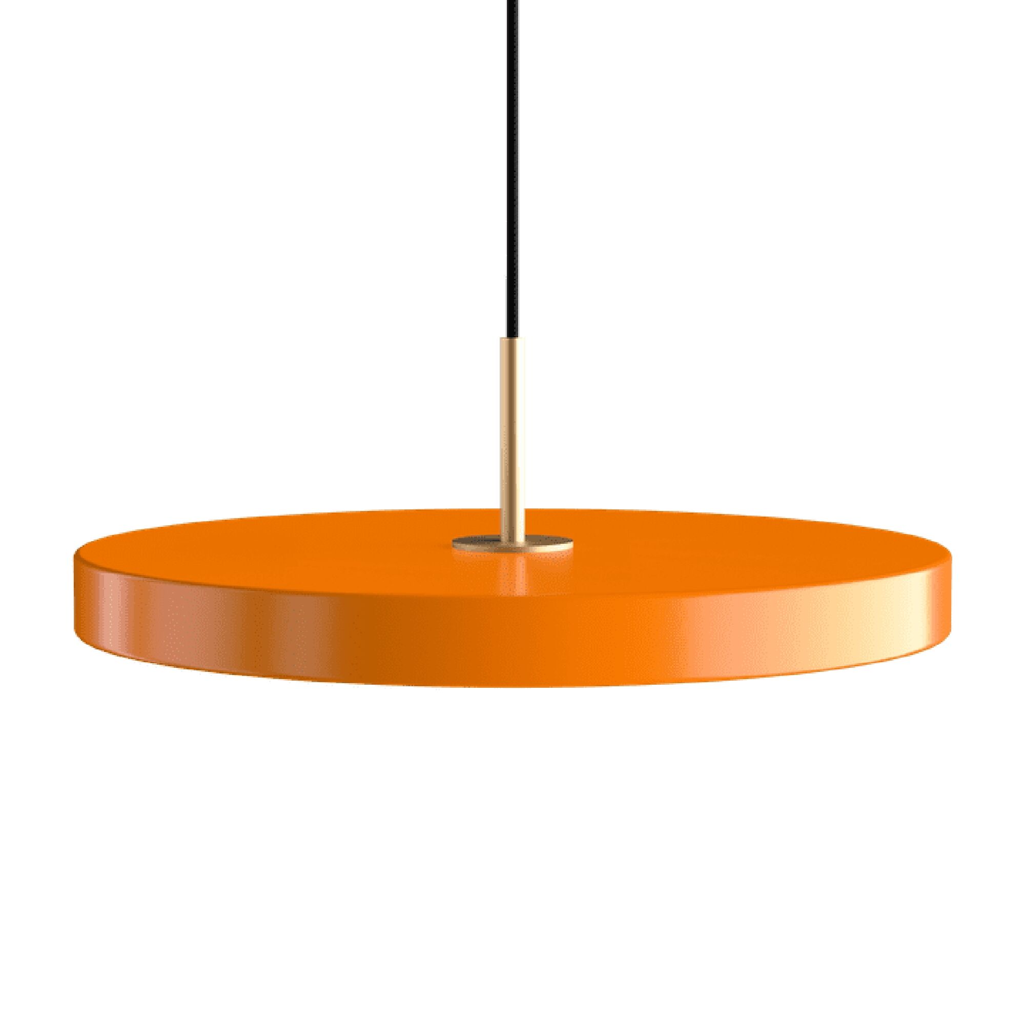 Asteria Plus Medium Taklampe Nuance Oransje/ Messing