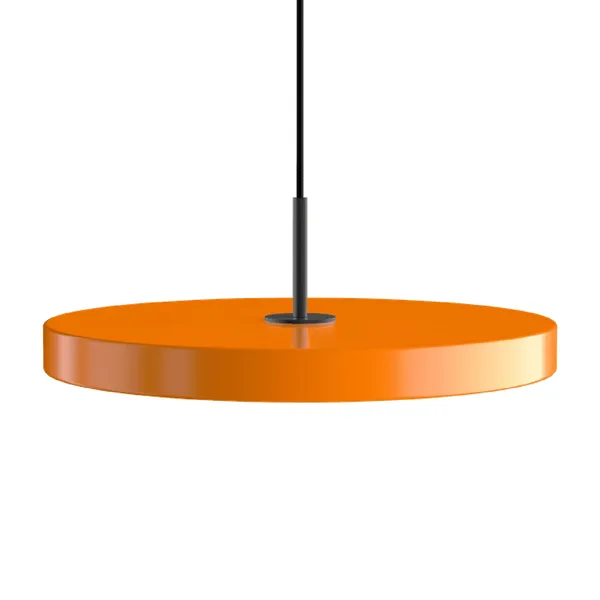 Asteria Plus Medium Pendant Shade Orange/Black