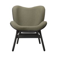 A Conversation Piece Armchair Black Oak/Morning Meadows