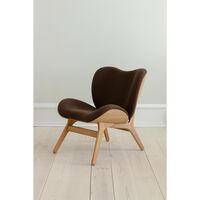 A Conversation Piece Armchair Black Oak/Morning Meadows