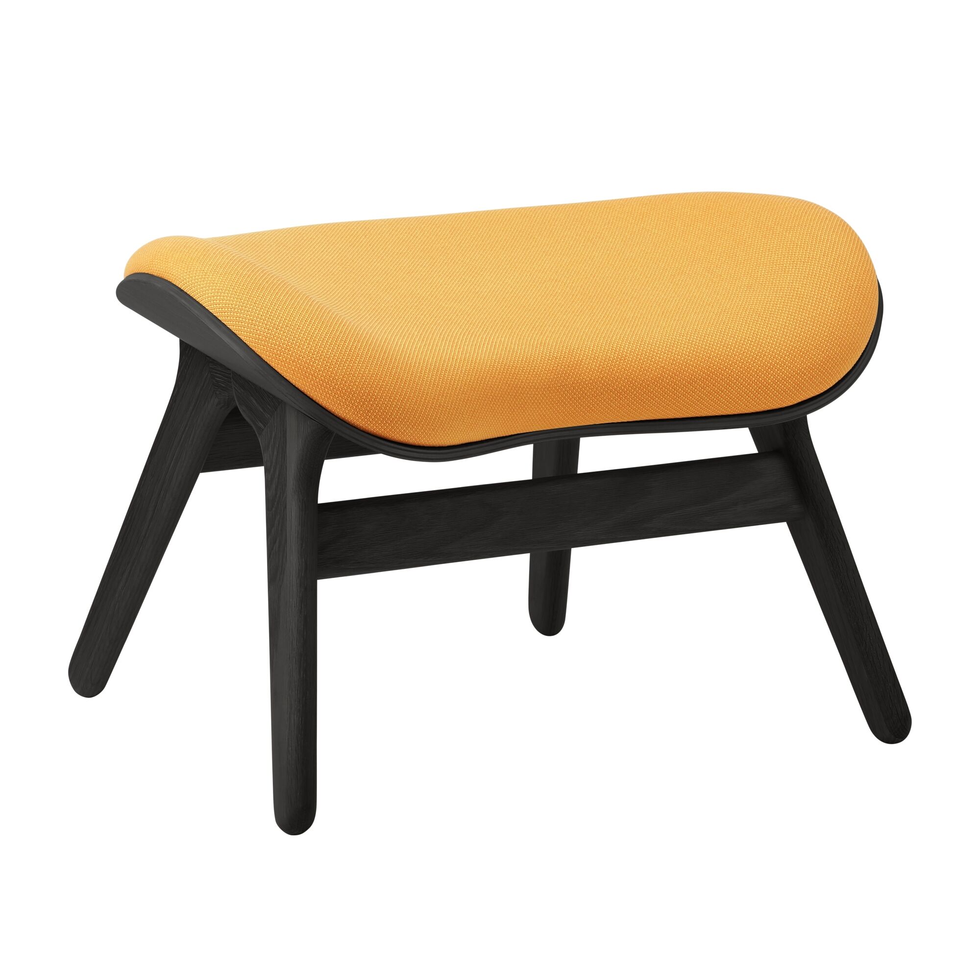A Conversation Piece Ottoman Sort eik/Tangerin