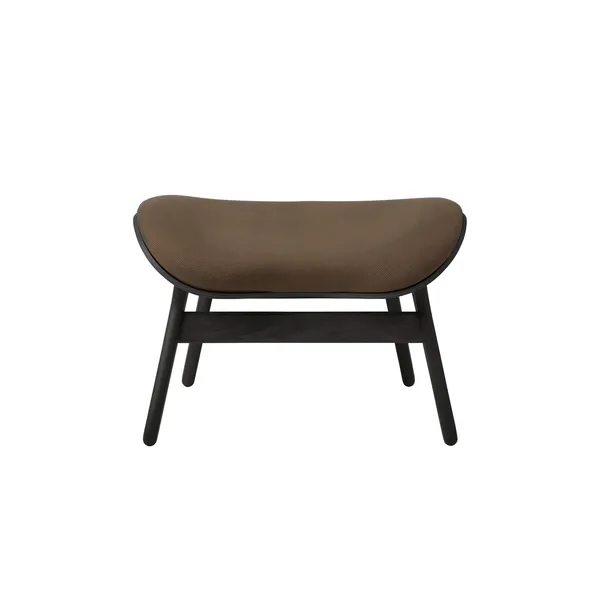 A Conversation Piece Ottoman Black Oak/Mocca