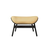 A Conversation Piece Ottoman Black Oak/Summer Shine