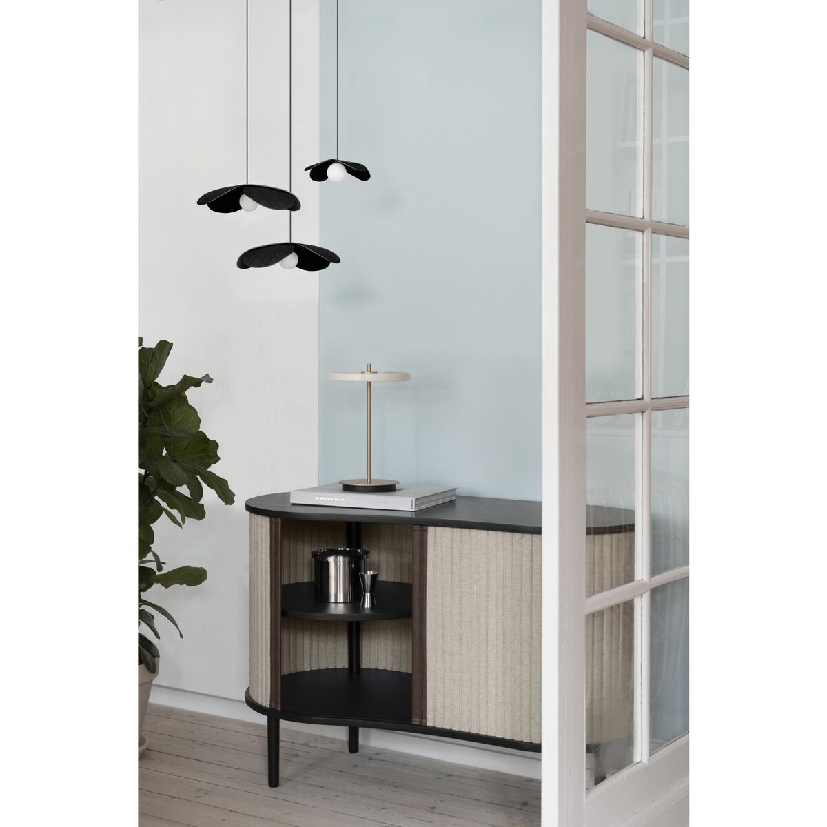 Audacious Cabinet Black Oak/Shadow