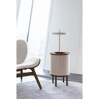Audacious Sidebord Sort Egetræ/Sugar Brown