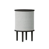 Audacious Sidebord Sort Egetræ/Sterling