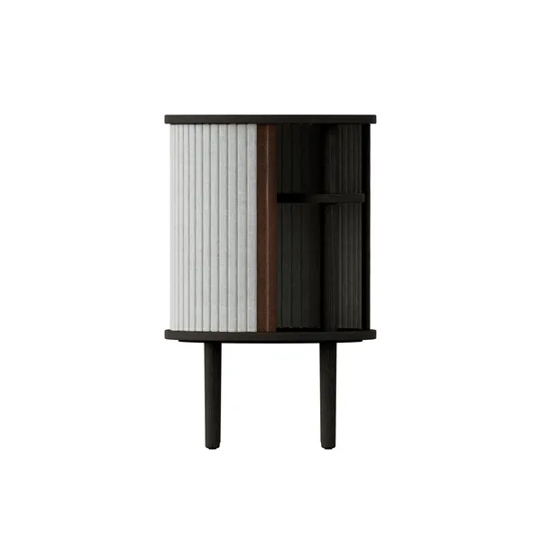 Audacious Sidebord Sort Egetræ/Sterling