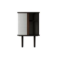 Audacious Sidebord Sort Egetræ/Sterling