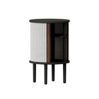 Audacious Sidebord Sort Egetræ/Sterling