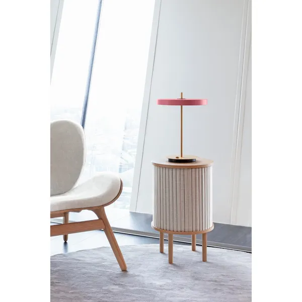 Audacious Sidebord Sort Egetræ/Sterling