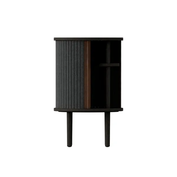 Audacious Side Table Black Oak/Shadow