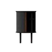 Audacious Side Table Black Oak/Shadow