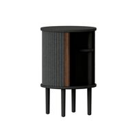 Audacious Side Table Black Oak/Shadow