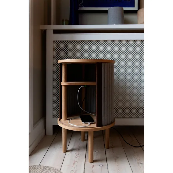 Audacious Side Table Black Oak/Shadow