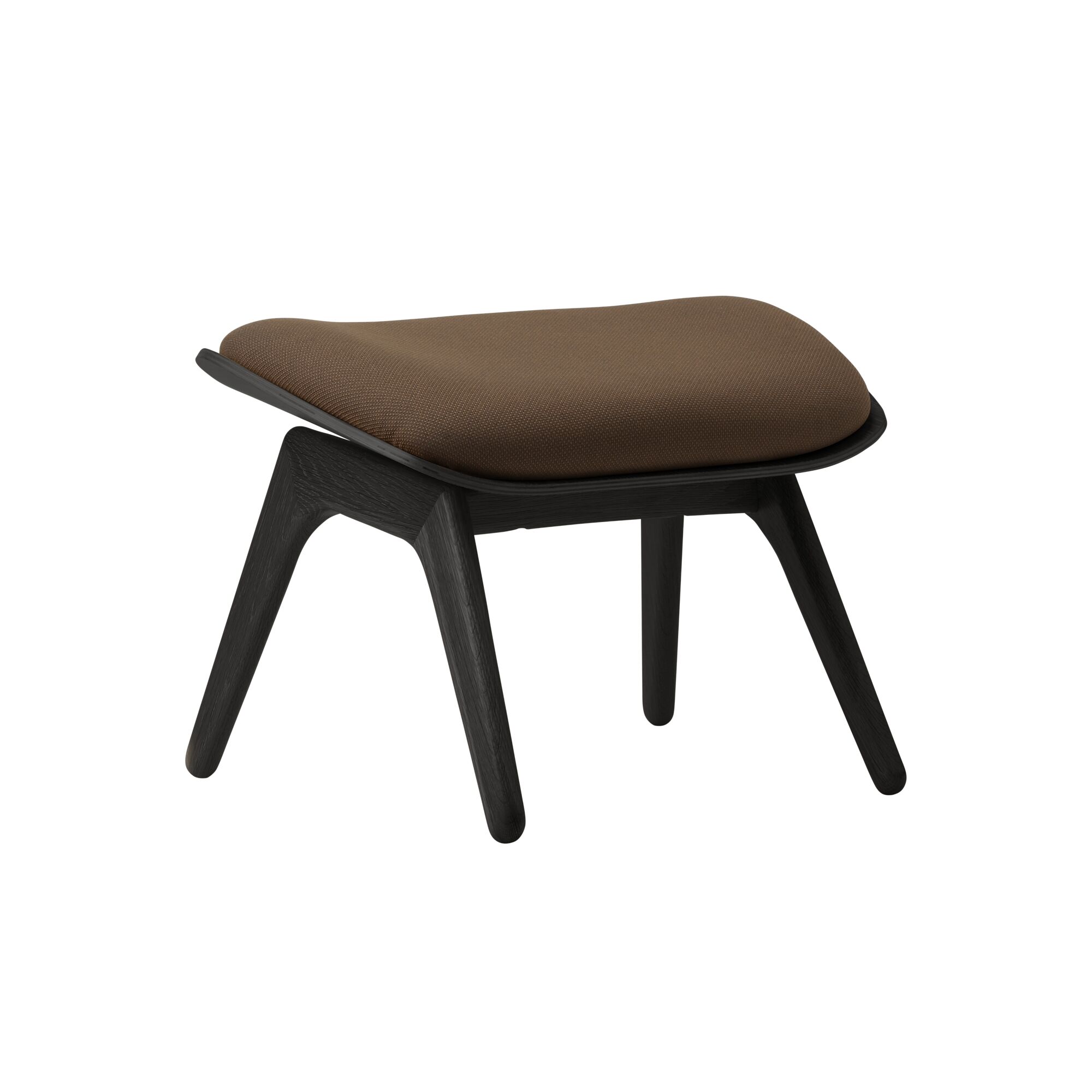 The Reader-ottoman Svart Sort /mokka
