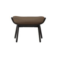 The Reader Ottoman Black Oak/Mocca
