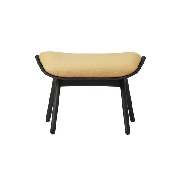 The Reader Ottoman Black Oak/Summer Shine