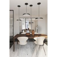 Heart'n'Soul Spisebord L200 Sort Egetræ