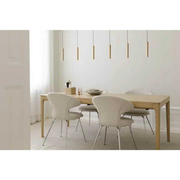 Heart'n'Soul Spisebord L200 Sort Egetræ